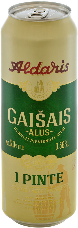Отзывы о Пиве Aldaris Gaisais 5% 0.568л Отзывы о Пиве Aldaris Gaisais 5% 0.568л