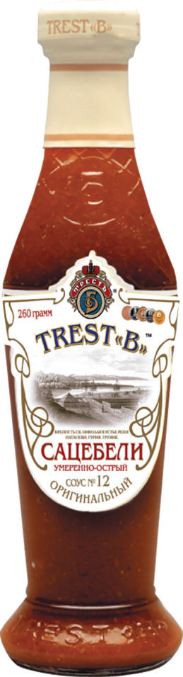 Соус Trest B Сацебели Оригинальный умеренно-острый №12 260г