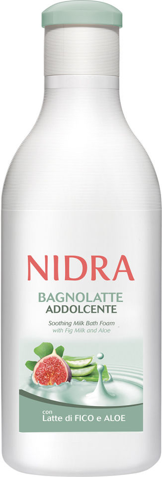 Пена-молочко для ванны Nidra Инжир и алоэ 750мл 462₽