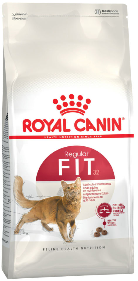 Сухой корм для кошек Royal Canin Fit 32 Птица 4кг Сухой корм для кошек Royal Canin Fit 32 Птица 4кг