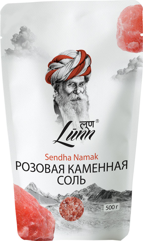 Соль Lunn Розовая 500г