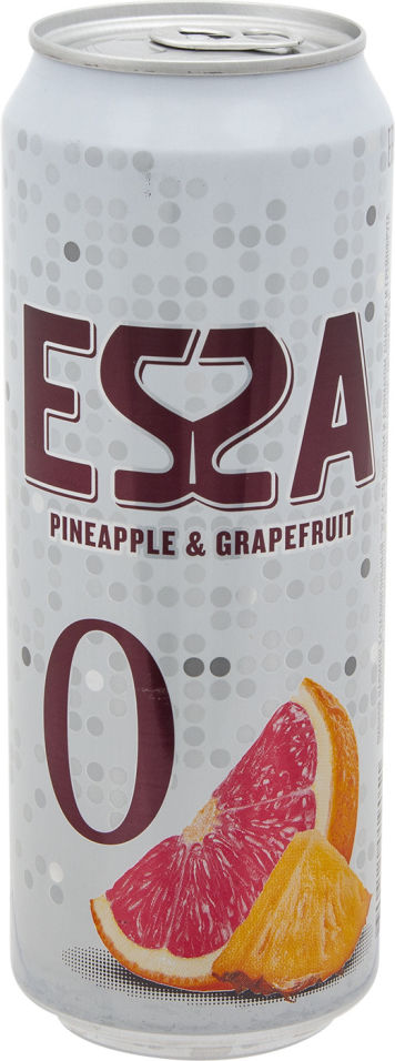 Напиток пивной Essa Pineapple & Grapefruit безалкогольный 0% 450мл