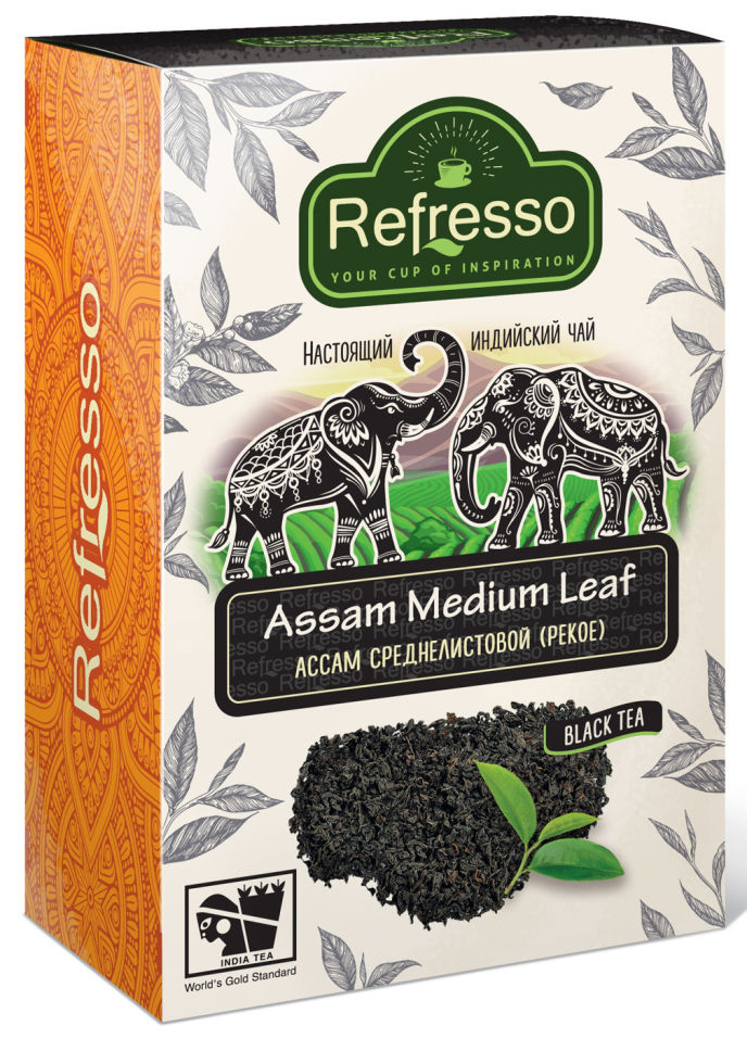 Чай черный Refresso среднелистовой 250г