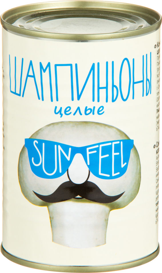 Шампиньоны Sunfeel целые 425мл