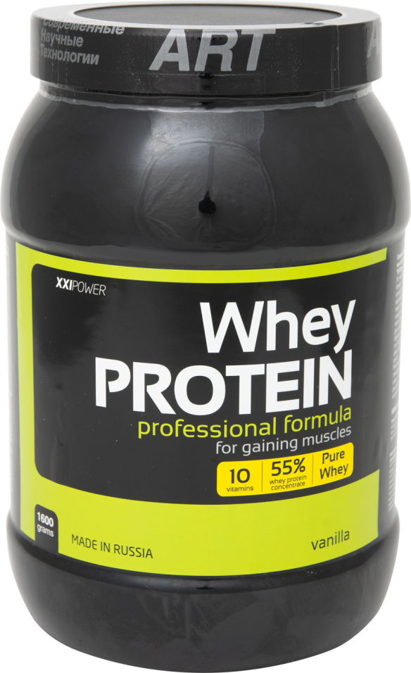 Протеин сывороточный XXI Power Ваниль 1.6кг
