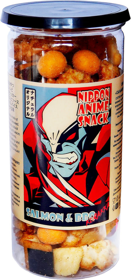 Снеки Tako Samurai Сальмон барбекю куракка 100г