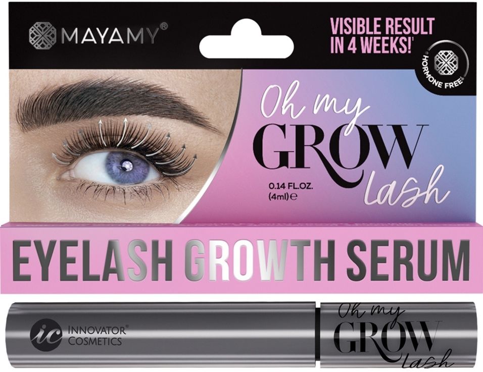 Сыворотка для роста ресниц MAYAMY Oh my Grow 4мл