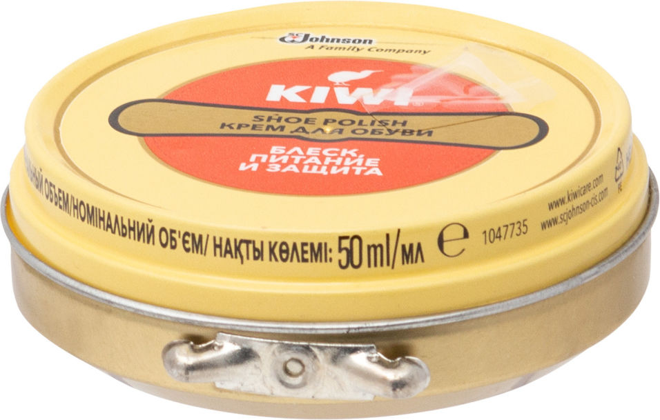 Крем для обуви Kiwi Shoe Polish нейтральный 50мл Крем для обуви Kiwi Shoe Polish нейтральный 50мл