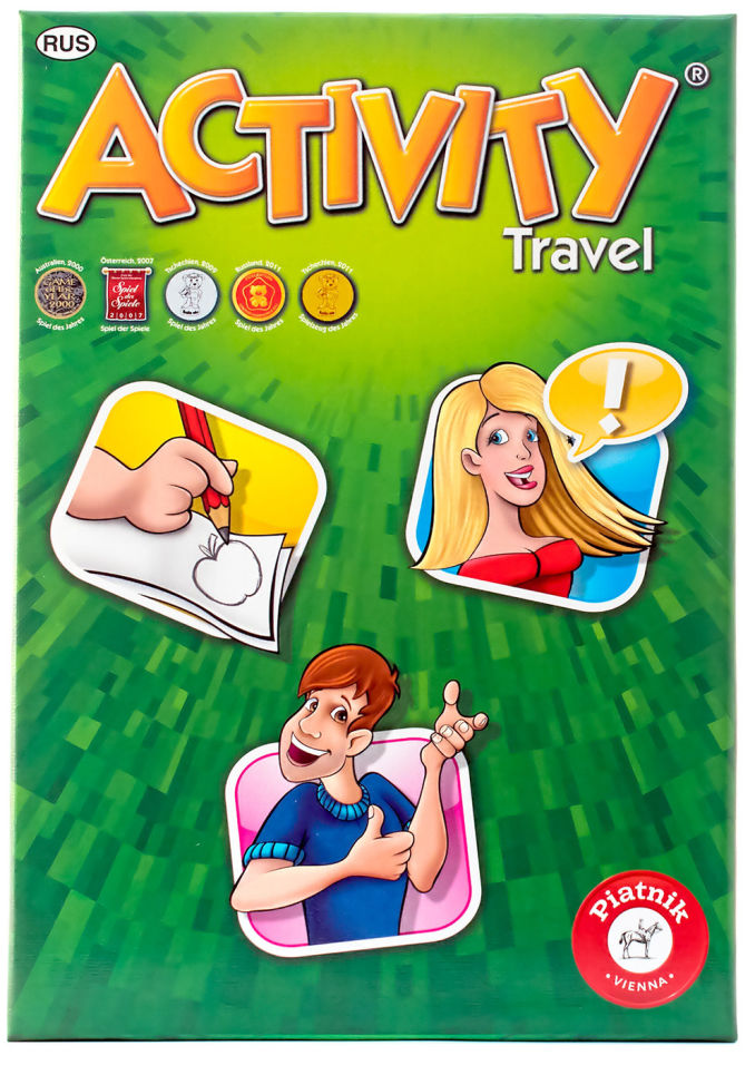 Настольная игра Activity Travel Компактная версия