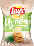 Чипсы Lays Из печи Ароматный укроп 85г Чипсы Lays Из печи Ароматный укроп 85г