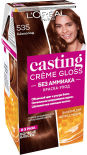 Краска-уход для волос Loreal Paris Casting Creme Gloss 535 Шоколад