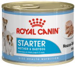 Влажный корм для щенков Royal Canin Starter Mother&Babydog мусс для щенков до 2 мес 195г