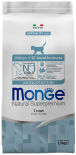 Сухой корм для котят Monge SL Kitten Monoprotein с форелью 1.5кг