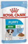 Влажный корм для щенков Royal Canin Puppy Mini для мелких пород кусочки в соусе 85г
