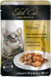 Корм для кошек Edel Cat Курица и утка 100г Корм для кошек Edel Cat Курица и утка 100г