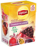 Чай черный Lipton Strawberry Passionfruit 20*1.6г