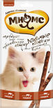 Лакомство для кошек Мнямс Лакомые палочки 13.5 см с говядиной и печенью 3шт*5г