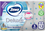 Туалетная бумага Zewa Deluxe 12 рулона 3 слоя Туалетная бумага Zewa Deluxe 12 рулона 3 слоя