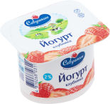 Йогурт Савушкин Клубника 2% 120г Йогурт Савушкин Клубника 2% 120г