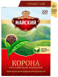 Чай черный Майский Корона Российской Империи 200г