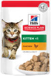 Корм для котят Hills Science Plan кусочки в соусе с курицей 85г Корм для котят Hills Science Plan кусочки в соусе с курицей 85г
