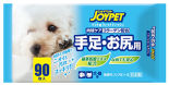 Салфетки влажные для собак и кошек Japan Premium Pet базовый уход за лапами и областью под хвостом 90шт