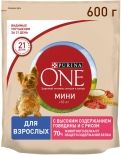 Сухой корм для собак Purina One с говядиной и рисом 600г Сухой корм для собак Purina One с говядиной и рисом 600г