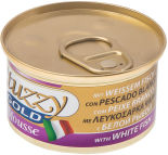 Корм для кошек Stuzzy Gold Мусс с белой рыбой 85г Корм для кошек Stuzzy Gold Мусс с белой рыбой 85г