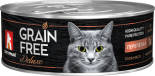 Корм для кошек Зоогурман Grain Free Deluxe со вкусом перепелки 100г Корм для кошек Зоогурман Grain Free Deluxe со вкусом перепелки 100г