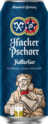 Пиво Hacker Pschorr Kellerbier светлое 500мл