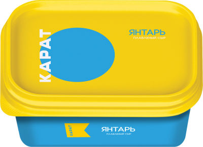 Сыр плавленый Карат Янтарь 45% 400г