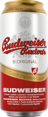 Пиво Budweiser Budvar 5% 0.5л