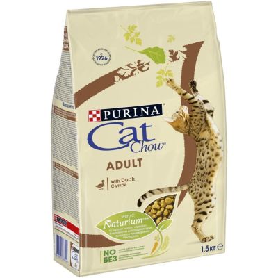 Сухой корм для кошек Cat Chow Утка 1.5кг
