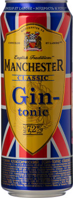 Коктейль Manchester Classic Gin&Tonic 7.2% 0.45л