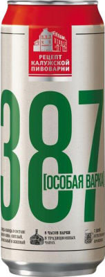 Пиво 387 Особая варка 6.8% 0.45л