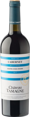 Вино Chateau Tamagne Каберне красное сухое 12.5% 0.75л