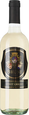 Вино Bruni Pinot Grigio белое полусухое 12% 0.75л