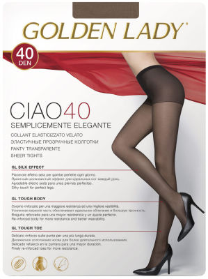 Колготки Golden Lady Ciao 40 Daino Бежевые Размер 3