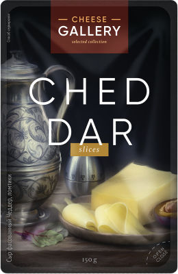 Сыр Cheese Gallery Чеддер 50% 150г