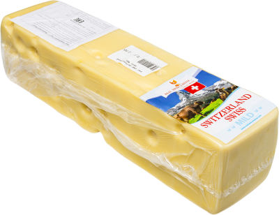 Сыр Real Swiss Cheese Switzerland Mild 48% 0.1-0.3кг