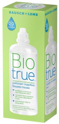 Раствор для контактных линз Biotrue универсальный 300мл