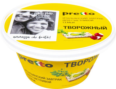 Сыр Pretto творожный 65% 200г