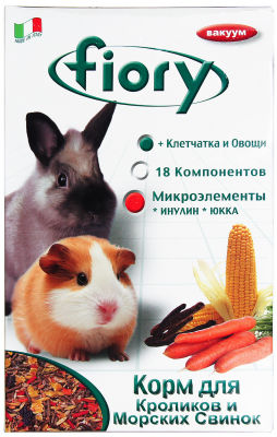 Корм для грызунов Fiory для морских свинок и кроликов 850г