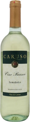 Вино Caruso Bianco Semidolce белое полусладкое 11% 0.75л