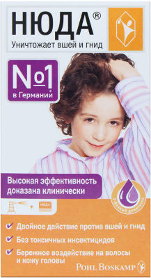 Спрей педикулицидный Нюда 50мл