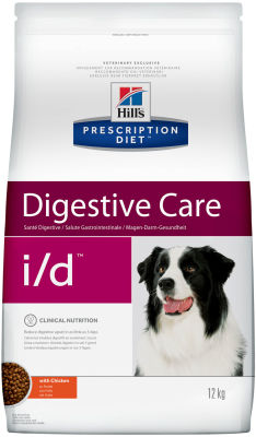 Сухой корм для собак Hills Prescription Diet i/d при расстройствах пищеварения с курицей 12кг