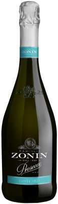 Вино Zonin Prosecco Brut белое игристое брют 11% 0.75л