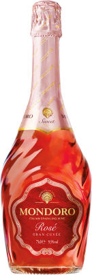 Вино Mondoro Rose розовое игристое полусладкое 9.5% 0.75л