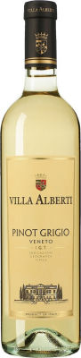 Вино Villa Alberti Pinot Grigio Veneto IGT белое сухое 11.5% 0.75л