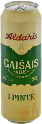 Пиво Aldaris Gaisais 5% 0.568л